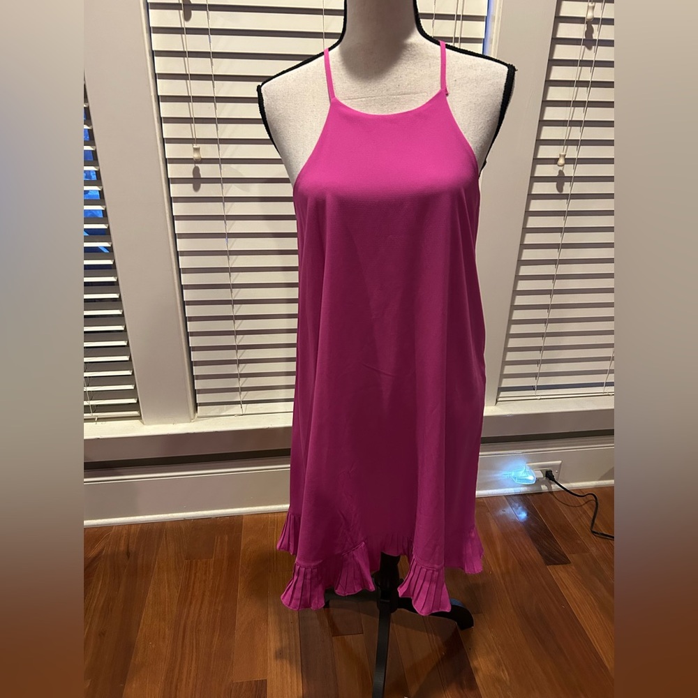 She + Sky Vibrant Pink Dress size S